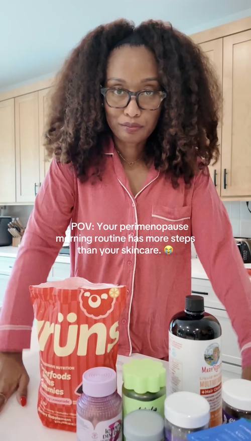 Perimenopause morning routine video