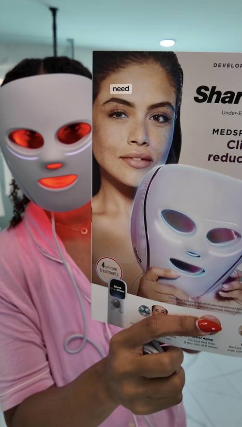 Shark CryoGlow skincare device video